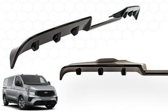 DST Tailgate Rear Spoiler B for VW Transporter T7 - Gloss Black