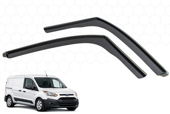 Niken In Channel 2pcs Wind Deflectors For Ford Connect MK2 2015-2023