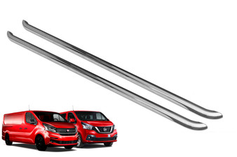 Nissan NV300 Side Bars & Fiat Talento Side Bars 2016-on DST Sports Stainless Steel 