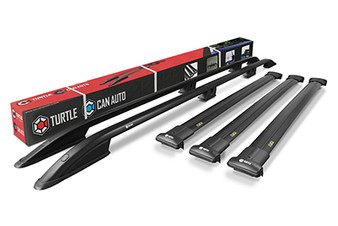 CAN Auto Roof Rails With Turtle Cross Bars - High Quality Carry System For A Great Price