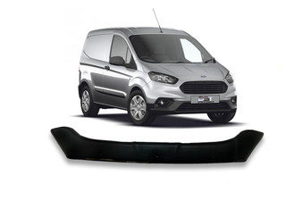 FORD COURIER 2014-on BONNET DEFLECTOR PROTECTOR HOOD SHIELD BLACK