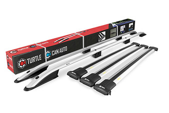 CAN Auto Roof Rails With Turtle Cross Bars - High Quality Carry System For A Great Price