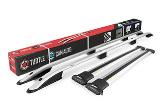 CAN Auto Roof Rails With Turtle Cross Bars - High Quality Carry System For A Great Price