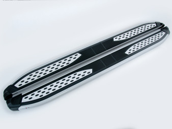 Plus Silver Running Board Side Steps For PEUGEOT 4008 2012-2020