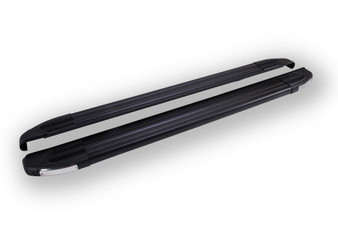 Brilliant Black Running Board Side Steps For LAND ROVER FREELANDER 1 (L314) 1997-2006