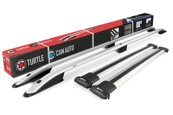 CAN Auto Roof Rails With Turtle Cross Bars - High Quality Carry System For A Great Price