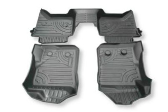 Heavy Duty Black Floor Mat Covers For Ford Ranger T9 2023-on