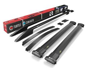Turtle roof racks have integrated T-Track system for a wide range of applications