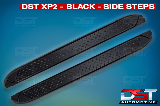 Skoda Yeti DST XP2 Black Side Step Running Boards 09-17