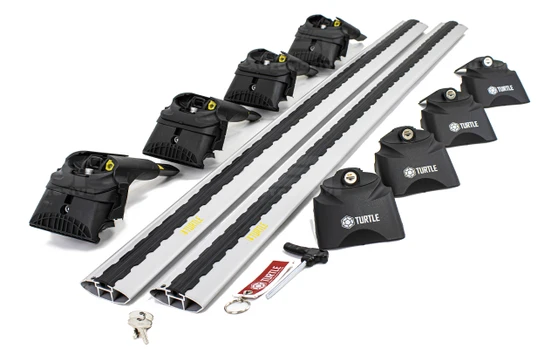 Ford Connect Air 2 Silver Lockable Cross Bar Roof Rack Set 14-on