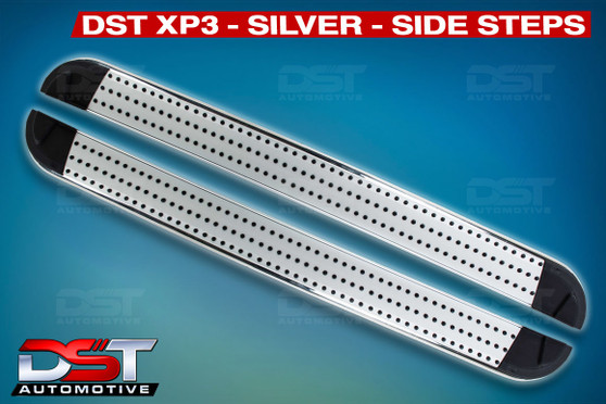 VW Tiguan Allspace DST XP3 Silver Side Step Running Boards 18-on