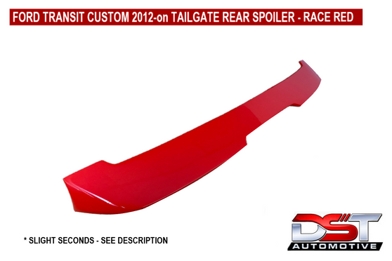 DST Rear Spoiler Ford Custom 2012-on TAILGATE - RACE RED