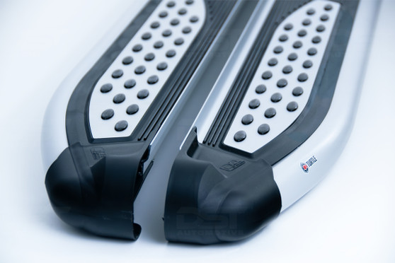 Plus Silver Running Board Side Steps For Fiat Doblo 2010-2021 SWB