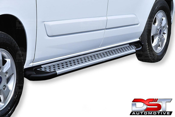 Artemis Silver V1 Side Steps For VW Transporter/Caravelle (T6) 2016-on / L2 LWB