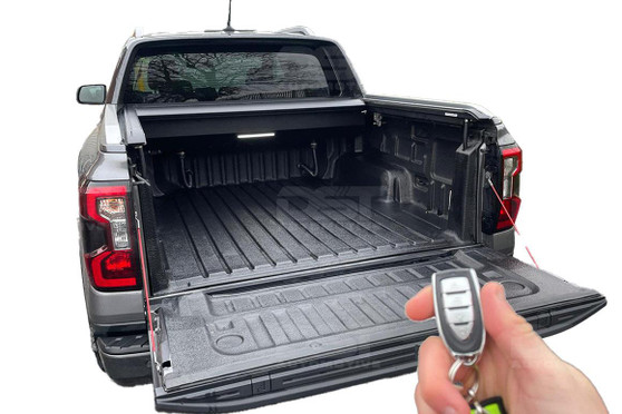 <SECONDS> DST PRO Electric Black Roller Cover - Ford Ranger Wildtrak 2023-on