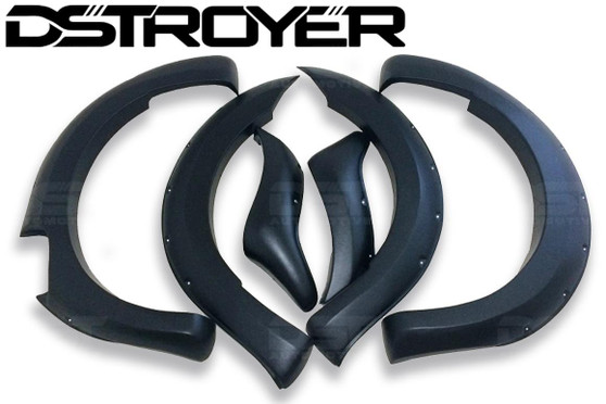 Dstroyer 9" Black Wheel Arch Kit (No FS Sensor) For Ford Ranger T7 T8 15-22