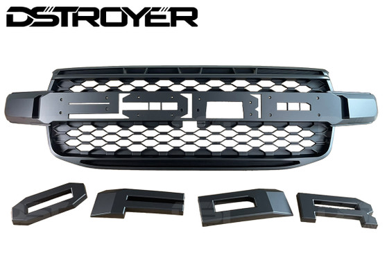 Replacement Front Grill (No Lights) For Ford Ranger T9 2023-on