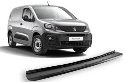 DST Full Rear Bumper Cover For Peugeot Partner 2019-On