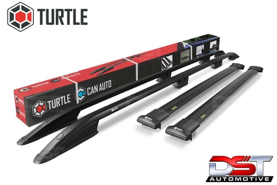 Ford CONNECT LWB Black Roof Rails & Cross Bar Set - 2024-on