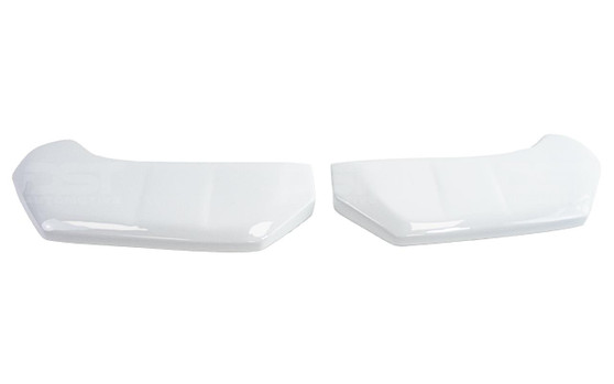 Painted Twin Door Rear Spoiler For Ford Transit Custom 2024-on - Frozen White