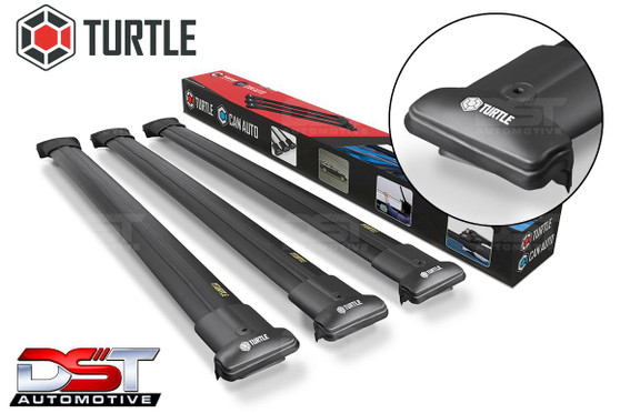 FORD Transit Custom 3 cross bar - 2023-on - Black