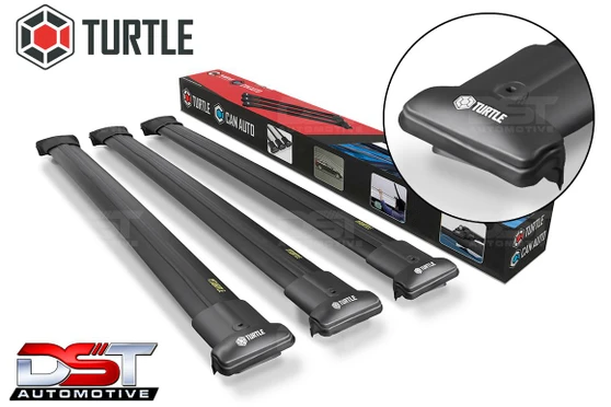 VW T7 Transporter Cross Bar Set - 2025-on - Black