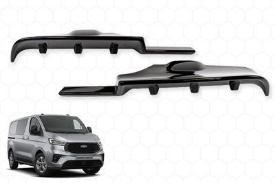DST Barn Door Rear Spoiler B for Ford Transit Custom 2024-on - Gloss Black