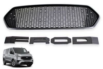 DST Grille 2018-2023 Panel F for Ford Transit Custom - Matt Black