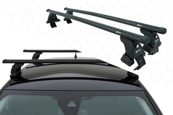 Turtle Rex Roof Rack Black For VW Volkswagen GOLF (Mk8, CD1) 2019-2026