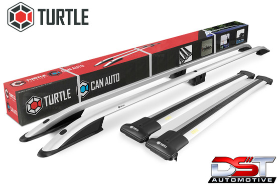 Turtle roof rail and cross bar set - enhance your van now with this rack