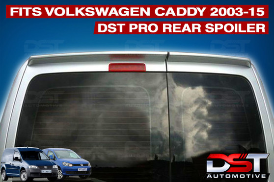 DST-PRO VW CADDY 2003-15 TWIN DOOR SPOILER