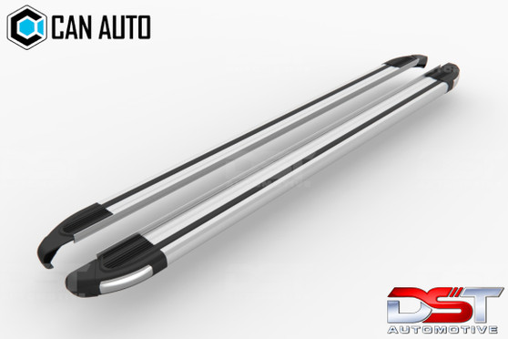 CAN Automotive Brilliant XP1 Silver Side Steps Running Boards For your Vehicle