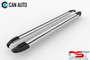 CAN Automotive Brilliant XP1 Silver Side Steps Running Boards For your Vehicle
