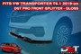 DST Sport Lower Splitter Spoiler VW T6.1 2019-on GLOSS