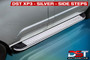 Vauxhall Vivaro DST XP3 Silver Side Step Running Boards 01-14 LWB