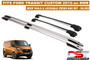 Ford Custom Roof Rails &  Lockable Cross Bars Set - SWB Powder SILVER 2012-on