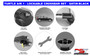 Vauxhall Vivaro Roof Rails & Lockable Cross Bars Set - LWB BLACK 2001-14