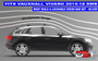 Vauxhall Vivaro Roof Rails & Lockable Cross Bars Set - SWB Silver 2014-18