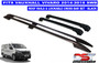 Vauxhall Vivaro Roof Rails & Lockable Cross Bars Set - SWB Black 2014-18