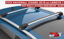 Vauxhall Vivaro Roof Rails & Lockable Cross Bars Set - Length-1 Black 2014-18