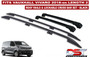 Vauxhall Vivaro Roof Rails & Lockable Cross Bars Set - Length-2 Black 2018-on