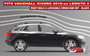 Vauxhall Vivaro Roof Rails & Lockable Cross Bars Set - Length-2 Black 2018-on