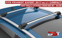 Peugeot Expert Roof Rails & Lockable Cross Bars Set - L1 Compact Silver 17-on