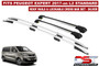 Peugeot Expert Roof Rails & Lockable Cross Bars Set - L3 Long Silver 17-on
