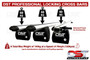 VW T5/T5.1 DST Pro Heavy Duty Lockable Roof Bar Set x3 - 2015-on