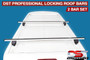 Toyota Proace DST Pro Heavy Duty Lockable Roof Bar Set x2 - 2017-on