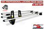 Renault Trafic DST Pro Heavy Duty Lockable Roof Bar Set x3 - 2014-on