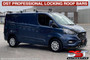Renault Trafic DST Pro Heavy Duty Lockable Roof Bar Set x4 - 2014-on