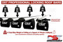 Renault Trafic DST Pro Heavy Duty Lockable Roof Bar Set x4 - 2014-on