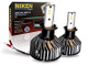 NIKEN PRO H3 LED Headlight Bulbs Super Bright Flip Chip Waterproof Conversion Upgrade Kit Pack of 2